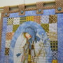 Imagem 4 - Painel em patchwork menina