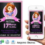 Imagem 1 - Convite Princesa Sofia - Digital