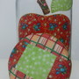 Imagem 3 - Pote patchwork maçã tecido