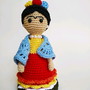 Imagem 3 - Frida Kahlo de Croche