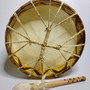 Imagem 2 - Tambor Xamãnico Lakota 36 cm X7 cm (14 Polegadas)