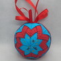 Imagem 1 - Bola de Natal Patchwork