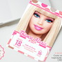 Imagem 1 - Convite Digital Barbie