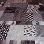 Imagem 2 - COLCHA PATCHWORK - PRETO E BRANCO