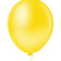 Imagem 1 - BALÃO REDONDO LISO 9 POLEGADAS AMARELO - 6 UNIDADES