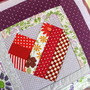 Imagem 4 - Almofada de Patchwork Coração de Mãe