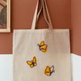 Imagem 1 - Borboletas • Ecobag Bordada