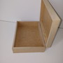Imagem 3 - Caixa Retangular Lisa com Dobradiça 24x12x7 mdf Madeira