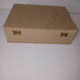 Imagem 4 - Caixa Retangular Lisa com Dobradiça 24x12x7 mdf Madeira