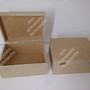 Imagem 3 - Caixa Retangular Lisa com Dobradiça 20x10x10 mdf Madeira
