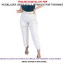 Imagem 1 - Molde Calça Alfaiataria Feminina com Pregas P a Plus Size
