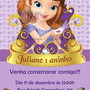 Imagem 2 - Convite Princesa Sofia