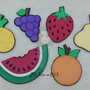 Imagem 1 - Frutas em Eva 10cm