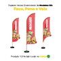 Imagem 5 - Wind Banner 3d Kit Completo Mercado Dupla Face Faca