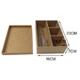 Imagem 2 - Kit com 3 Caixas mdf com 4 Lugares 24x17x7cm Cod:kitcx011-3
