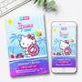 Imagem 1 - Convite Digital Hello Kitty