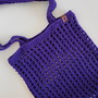 Imagem 2 - Ecobag Crochê Violeta