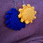 Imagem 1 - Amigurumi Chaveiro Sol e Lua
