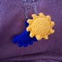 Imagem 4 - Amigurumi Chaveiro Sol e Lua