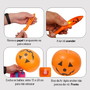 Imagem 5 - Balão Látex Halloween - Fantasma com Luz Led - Kit com 5 Uni