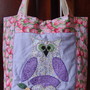 Imagem 1 - Bolsa Patchwork Coruja.