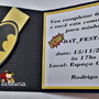 Imagem 2 - Batman-convite Personalizado