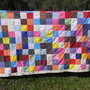 Imagem 1 - Colcha patchwork colorido