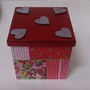Imagem 1 - Caixa decorada Patchwork