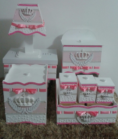 Kit Higiene Mdf Princesa Elo7 Armario De Cozinha Casas Bahia Bartira Carla ~ Kit Higiene Mdf Princesa Elo7