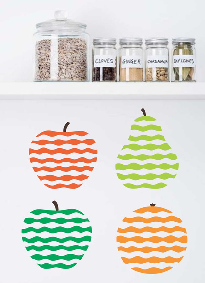Adesivos para Cozinha Decorada Elo7 # Cozinha Decorada Com Frutas Adesivos para Cozinha Decorada Elo7 # Cozinha Decorada Com Frutas