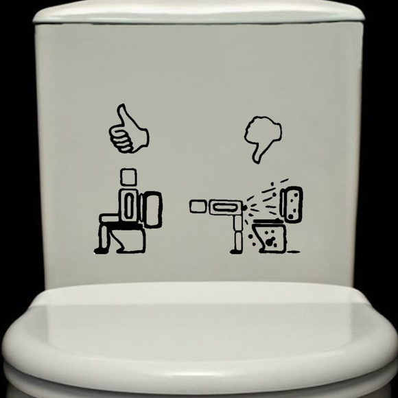 Adesivo Banheiro Vaso Sanitário Aviso LD Creativity Store Elo7 -> Adesivo Para Armario De Banheiro Adesivo Banheiro Vaso Sanitário Aviso LD Creativity Store Elo7 -> Adesivo Para Armario De Banheiro