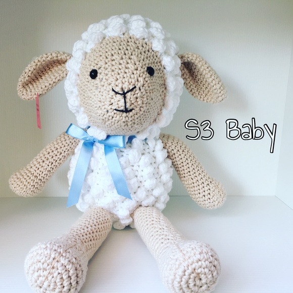 Ovelha de Croch u00ea Amigurumi no Elo7 s3baby (72068D) El Armario Que Plancha ~ Ovelha de Croch u00ea Amigurumi no Elo7 s3baby (72068D)