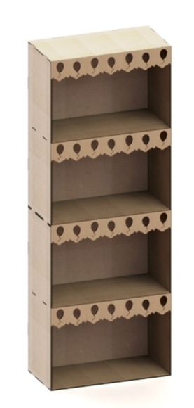 Armario Estante Mdf Provençal 140cm ARTFEX Elo7 Armario Metalico Para Herramienta ~ Armario Estante Mdf Provençal 140cm ARTFEX Elo7