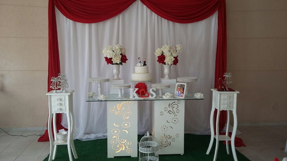 Decoraç u00e3o Noivado ou Casamento no Elo7 Mamy Pappy Eventos Infantis (86F8CE) -> Decoração De Casamento Simples Com Tnt Vermelho E Branco Decoraç u00e3o Noivado ou Casamento no Elo7 Mamy Pappy Eventos Infantis (86F8CE) -> Decoração De Casamento Simples Com Tnt Vermelho E Branco