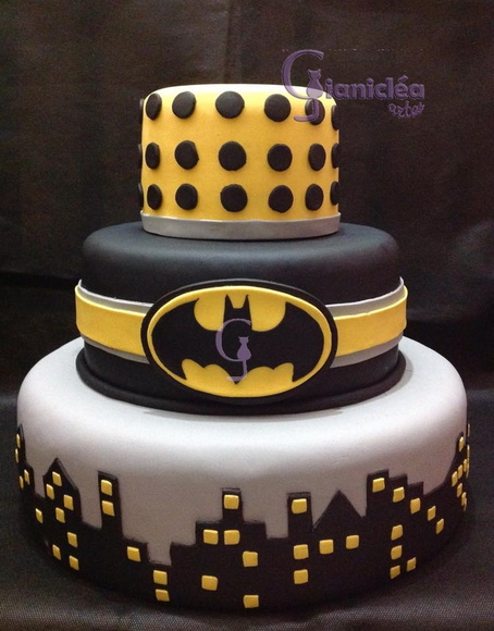 bolo batman elo7 bolo batman elo7