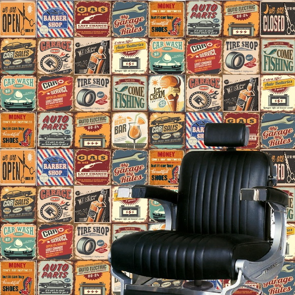Adesivo Azulejo Barbearia Retr u00f4 no Elo7 Colou Adesivos (8FB731) Aparador Para Sala Jacauna ~ Adesivo Azulejo Barbearia Retr u00f4 no Elo7 Colou Adesivos (8FB731)