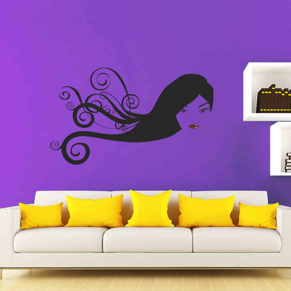 Adesivo Decorativo Rosto de Mulher Tillu Elo7 Aparador Moveis ~ Adesivo Decorativo Rosto de Mulher Tillu Elo7