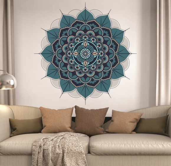 Adesivo de parede mandala 100cm Lojadecoreacasa Mandalas Elo7 Armarios Keter En Argentina ~ Adesivo de parede mandala 100cm Lojadecoreacasa Mandalas Elo7