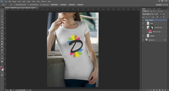 Download Mockups Camisetas -Photoshop CS6 no Elo7 | Paula Rosa _ Design Gráfico (934F15)