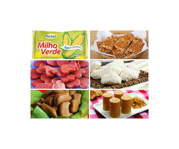Kit de Doces Caipiras Típicos Festa Junina Ideal 100 Pessoas no Elo7 | Catelândia (9473C7) - cardapio festa junina 100 pessoas