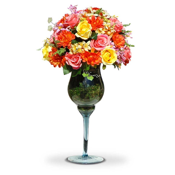 Arranjo de flores artificiais coloridas no Elo7 Felicitadecor (9AED99) -> Decoração Arranjos De Flores Artificiais Arranjo de flores artificiais coloridas no Elo7 Felicitadecor (9AED99) -> Decoração Arranjos De Flores Artificiais