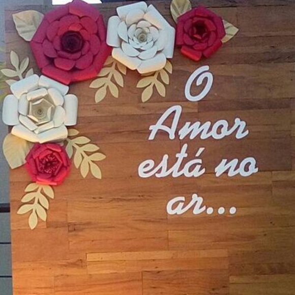 Flores de Papel para Decoraç u00e3o Elo7 # Decoração De Flores De Papel Para Aniversario Flores de Papel para Decoraç u00e3o Elo7 # Decoração De Flores De Papel Para Aniversario