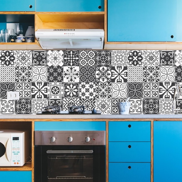 Adesivo Azulejo Cozinha Retr u00f4 Elo7 Armario Auxiliar Salon ~ Adesivo Azulejo Cozinha Retr u00f4 Elo7