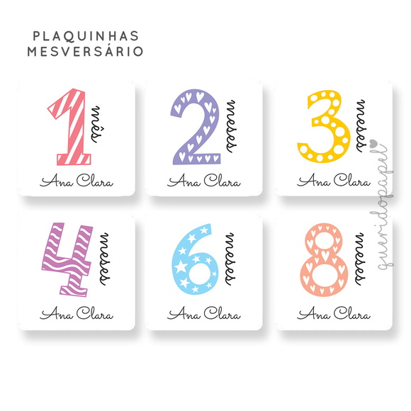 Plaquinhas Adesivo Mesversário Digital Querido Papel Oficial Elo7 Adesivo De Emagrecimento Funciona ~ Plaquinhas Adesivo Mesversário Digital Querido Papel Oficial Elo7