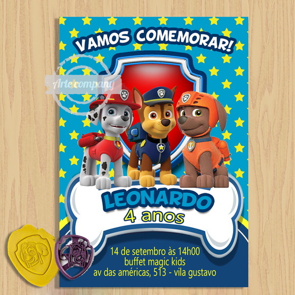 convite festa anivers 225 patrulha canina no elo7 artecompany 7d9cc0 convite festa anivers 225 patrulha canina no elo7 artecompany 7d9cc0
