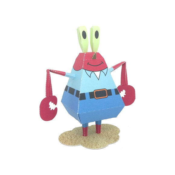 wallpapers Sirigueijo Animal personagem bob esponja 3d em papel sr sirigueijo no elo7 prodpaper abf687