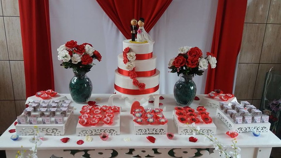 Decoraç u00e3o Noivado Casamento no Elo7 susana tortorella (B4A874) -> Decoração De Casamento Simples Com Tnt Vermelho E Branco Decoraç u00e3o Noivado Casamento no Elo7 susana tortorella (B4A874) -> Decoração De Casamento Simples Com Tnt Vermelho E Branco
