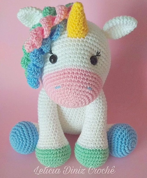 photo Unicornio Amigurumi Precio unicornio amigurumi elo7