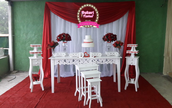 Decoraç u00e3o de Festa de casamento Vermelho e Branco Simples no Elo7 Dekori Festas (Simone Al -> Decoração De Casamento Simples Com Tnt Vermelho E Branco Decoraç u00e3o de Festa de casamento Vermelho e Branco Simples no Elo7 Dekori Festas (Simone Al -> Decoração De Casamento Simples Com Tnt Vermelho E Branco