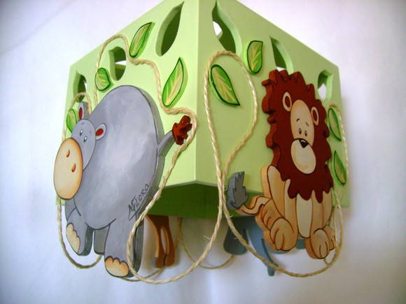 Lustre Infantil Safari Elo7 Lustre Safari ~ Lustre Infantil Safari Elo7